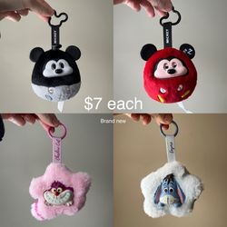 Disney Mickey Mouse Plush Surprise Box Keychains