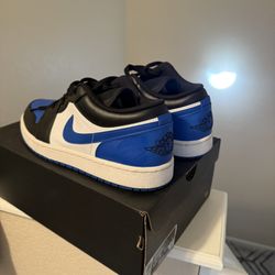 Jordan 1 Low Alternate Royal Toe Men’s Size 12