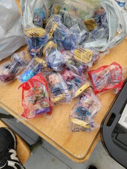 Bag Full Of Avengers Mcdonalds Toys