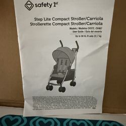 Safety 1st Step Lite Compact Stroller/Carriola