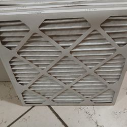 four MERV 13 AC filters 18x18x1