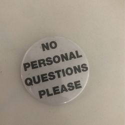 No Personal Question Buttons 