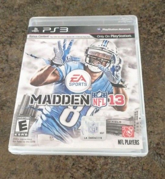 Madden NFL 13 (Sony PlayStation 3, 2012) PS3 GAME COMPLETE with MANUAL  TESTED VG for Sale in Corp Christi, TX - OfferUp