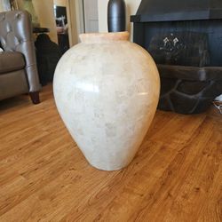 Vintage Large Tessellated Floor Vase