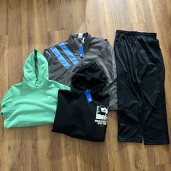 Clothing Lot – Hoodies, Pants & Windbreaker (M-L)