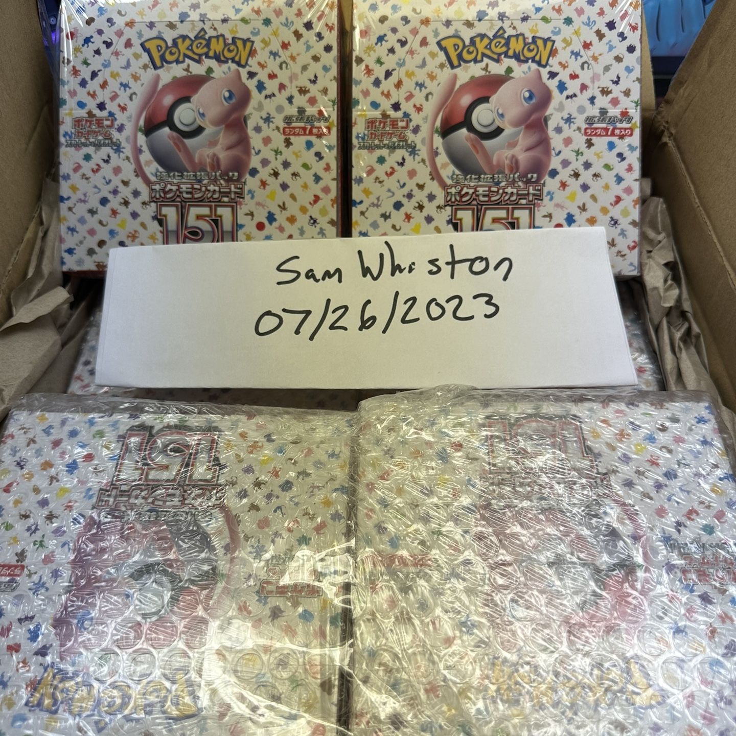 pokemon 151 booster box sale Card & Shiny Treasure ex Mystery (2024 Jun) Japanese GLIT Japanese Hobby Shop With 151 Pokdex Pokmon 151!! for Sale in