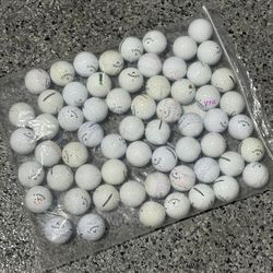 5 Dozen CALLAWAY SUPERSOFT Golf Balls 60 Super Soft Good Used WHITE