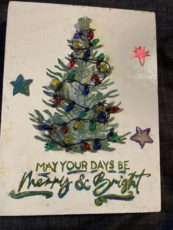 Christmas Tree Art