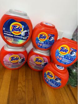 Tide pods 10 dollars each