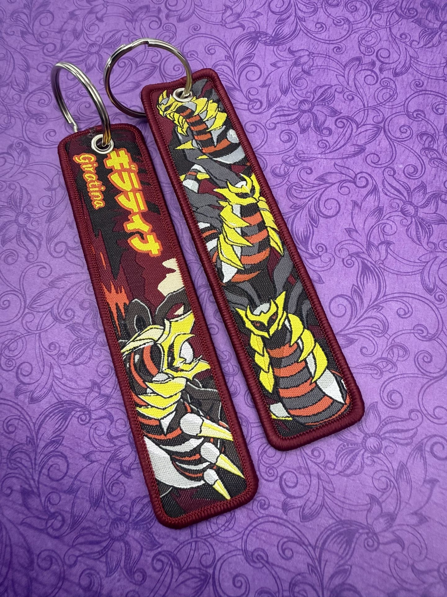 1 Piece Double Sided 5 Inch Pokemon Gritina Keychain 