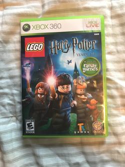 Harry Potter LEGO games 1-4 and 5-7