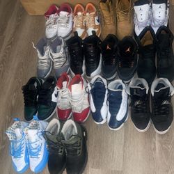 $20 - $25 Boys Jordan’s, Timberlands & Nikes For Sale 