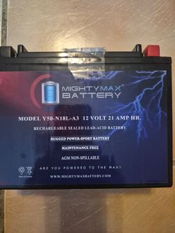 Mighty Max Battery Y50-N18L-A3 12V 21Ah