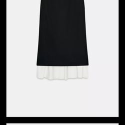 Zara ZW Collection Combination Skirt Size XL