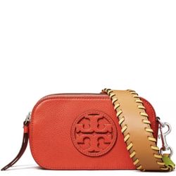 TORY BURCH MINI MILLER WITH WHIP STITCH STRAPS