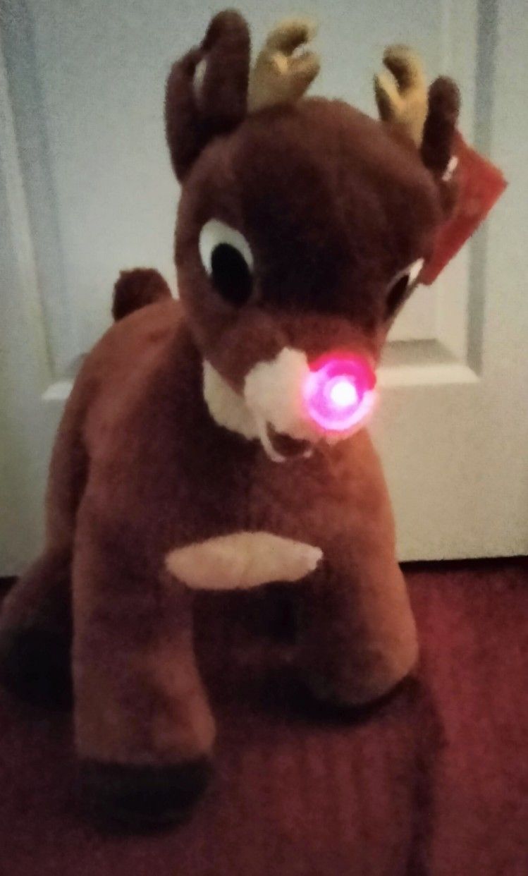 Jumbo Build-A-Bear 23-in Rudolph 50th Anniversary Limited Edition Plush