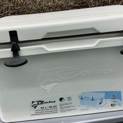 COHO 55 QUART ROTO-MOLDED HARD COOLER