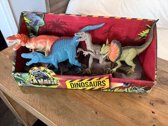 Savage Dinosaurs 4-Piece Toy Set by Kid Galaxy