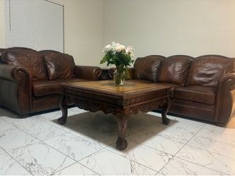 Ashley’s furniture coffee table , end tables and Arm Chair