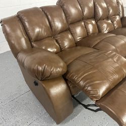 Luxury leather Reclining sofa for sale. Sofa length 8’ * height 3.2’ width 3’. / 2.5*1.10* 0.90 m.