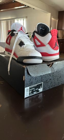 Jordan 4 red cement