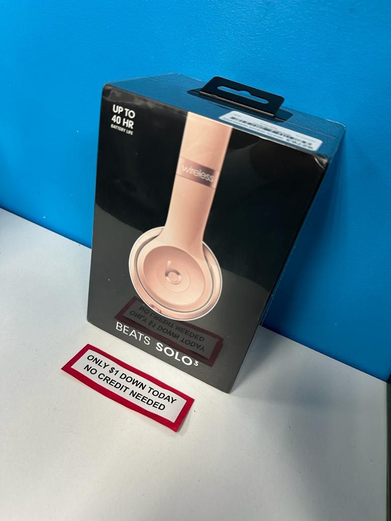 Beats Solo 3 Bluetooth Headphones - PAY $1 To Take It Home - Pay the rest later