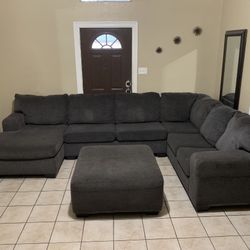 🩶✨Beautiful Ashleys Furniture 3pc Sectional Sofa Set