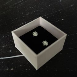 VVS moissanite Stud Earrings 