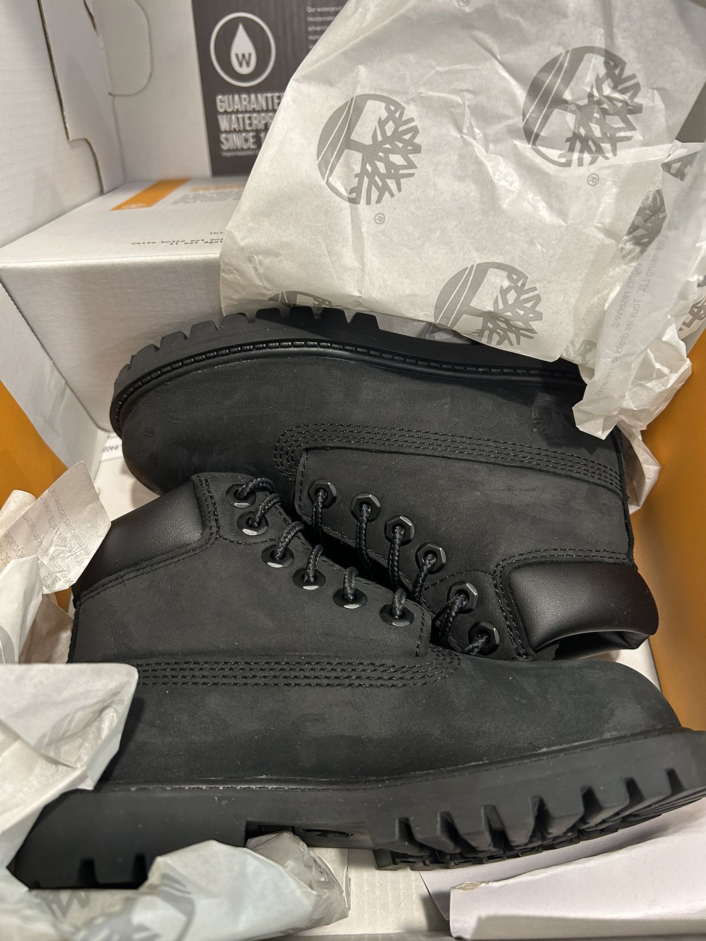 Timberland Boots Black Size 10 Kids