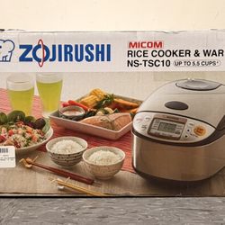 Zojirushi MICOM 5.5 Cup (uncooked) Rice Cooker And Warmer 1.0 Liter Brand New In Box 