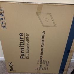 Black Dresser Mirror New In Box Never Opened