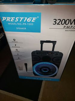 Amazing speaker