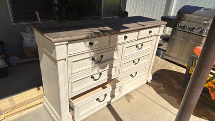Dresser and two nightstands