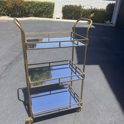 Mirrored Bar cart (World Market)
