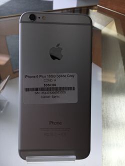 Apple iPhone 6 Plus 16GB Space Gray Sprint