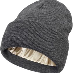 Satin Lined Beanie Hat