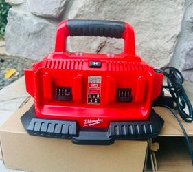 Milwaukee M18 6-Pack Sequential Battery Charger, Model# 48-59-1806