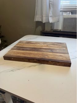 SOLID WOOD 3 INCH THICK CUTTING BOARD