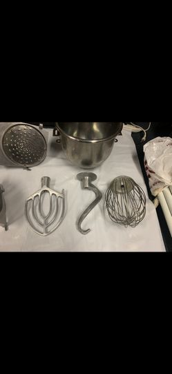 Mixer, different attachments
