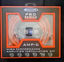 Concept Pro Series 0 Gauge Amp Kit Brand New In The Box