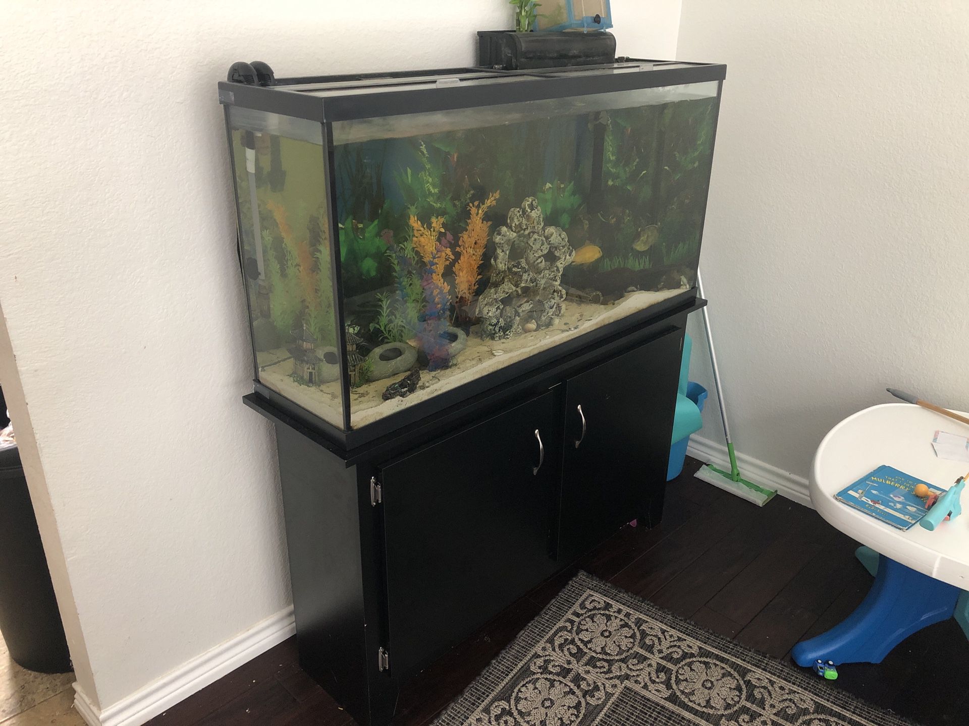 Marineland 60 Gallon Fish Tank With Stand And Filters