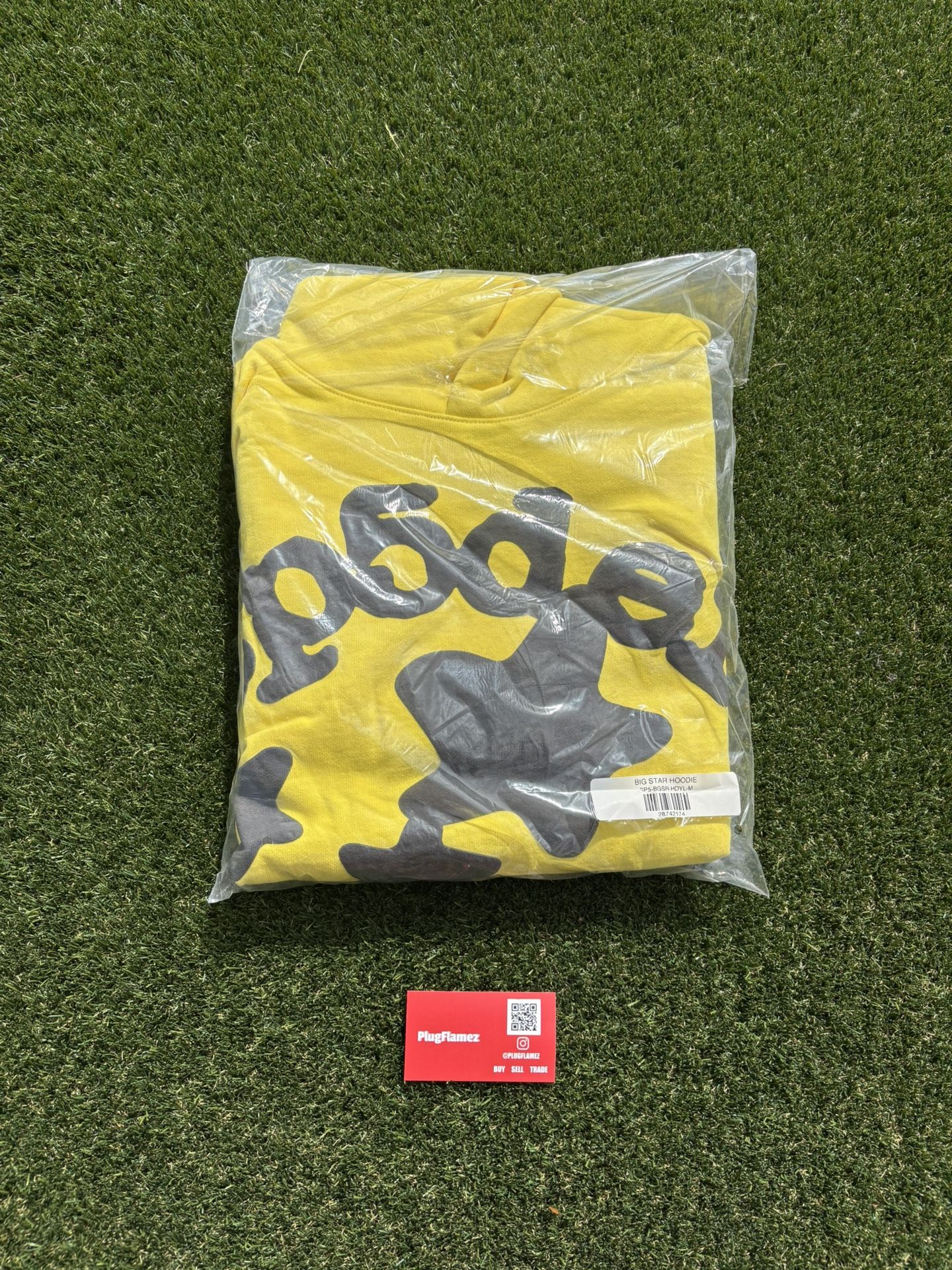 Sp5der Hoodie Gold Beluga