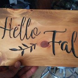 Wood Sign