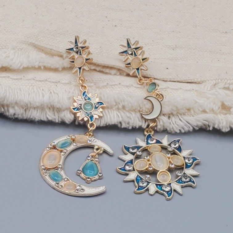 Bohemian Asymmetric Earrings