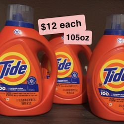 Tide Detergent 105oz