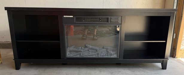 MasterFlame Electric Fireplace TV Stand