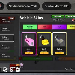 Roblox Da Hood Skins