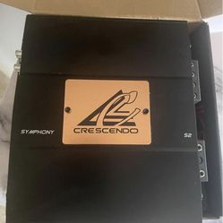 Crescendo S2 2 Channel Class D Amplifier 