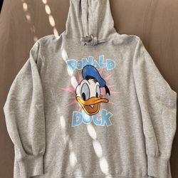 Donald Duck Hoodie size L Unisex
