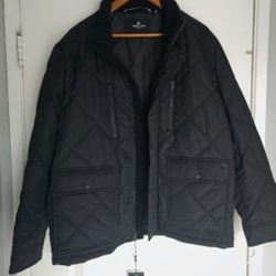 Men's Andrew Marc XL Jacket Sherpa Black